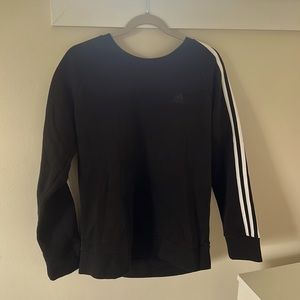 adidas Essentials 3-Stripe Fleece Sweatshirt